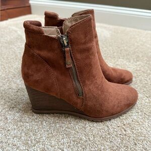 SOUL Naturalizer Haley Women's Wedge Booties, 7.5M